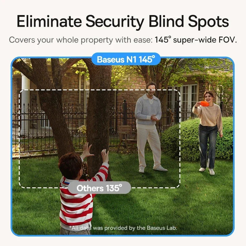 Wireless 2K Security Camera System with 210-Day Battery (2-Cam Kit)