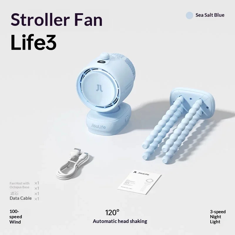 Clamp-Mount Mini Fan - Life3 and Life4 Options