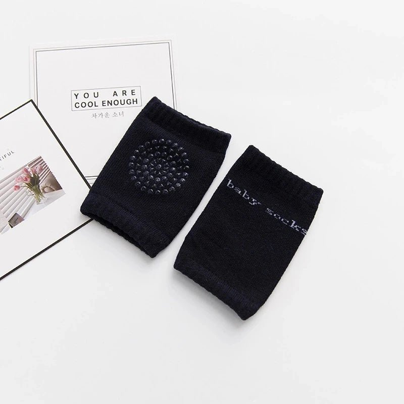 Cotton Baby Knee & Elbow Pads - Blue