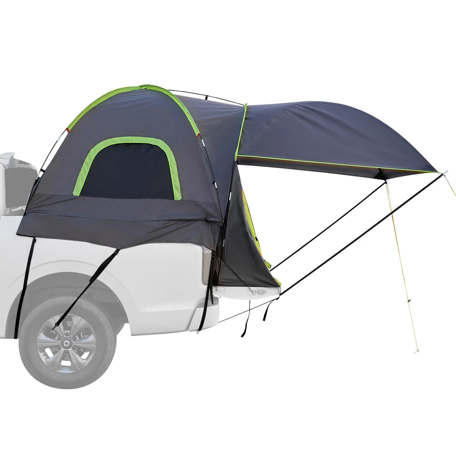 Tenda per cassone di pickup con tenda da sole – Camper impermeabile per 2-3 persone