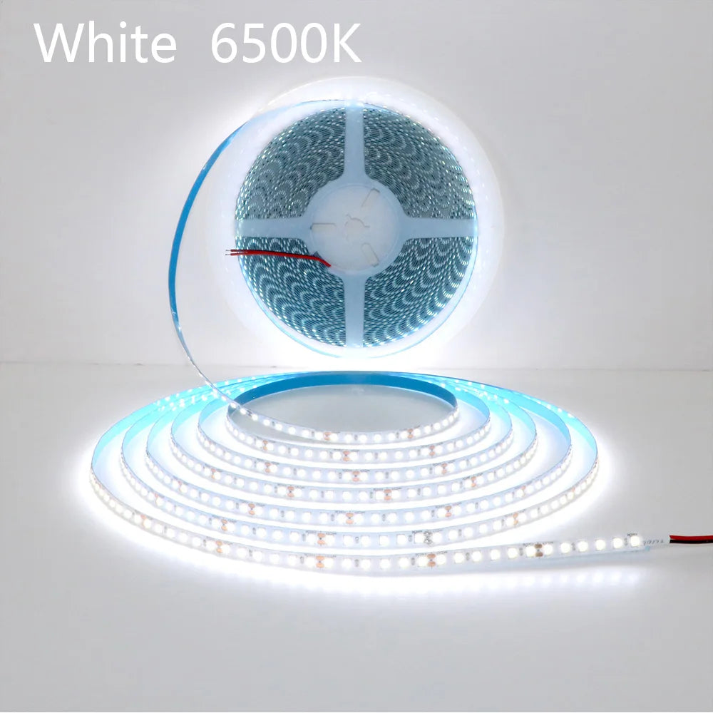 Flexible White LED Strip - 12V / 24V Options