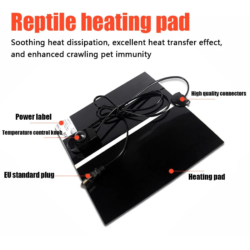 Reptile Heating Mat, 5W or 7W, EU Plug