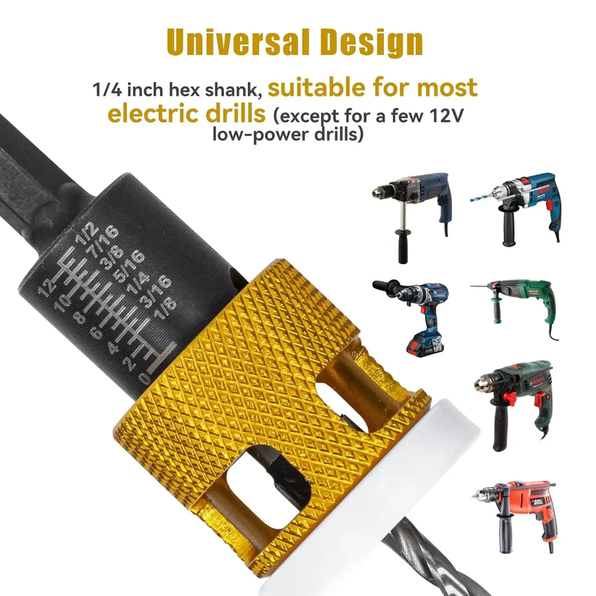 Adjustable Depth-Stop Countersink Sets