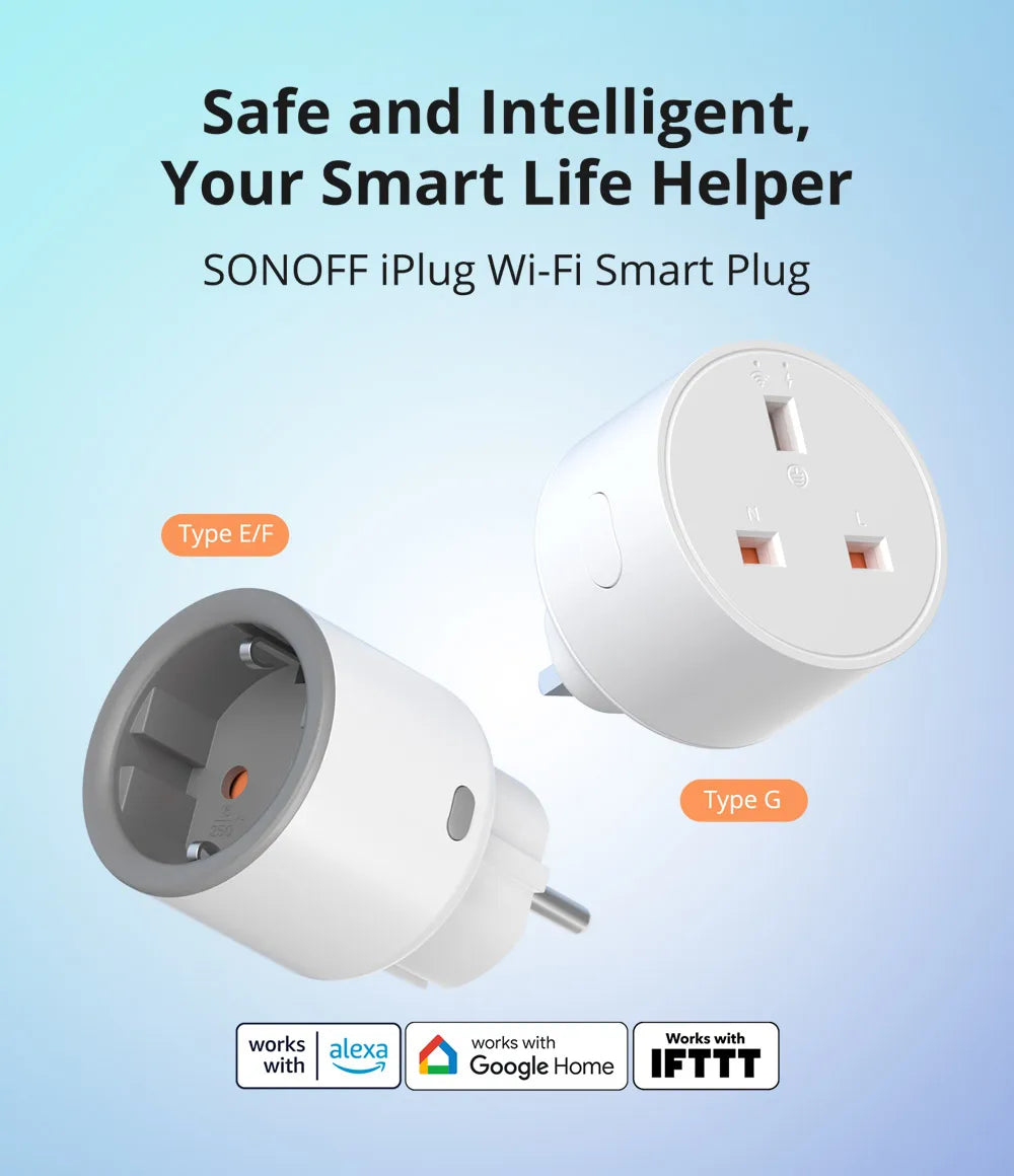 S60 TPF EU Wi-Fi Smart Plug with Energy Monitoring