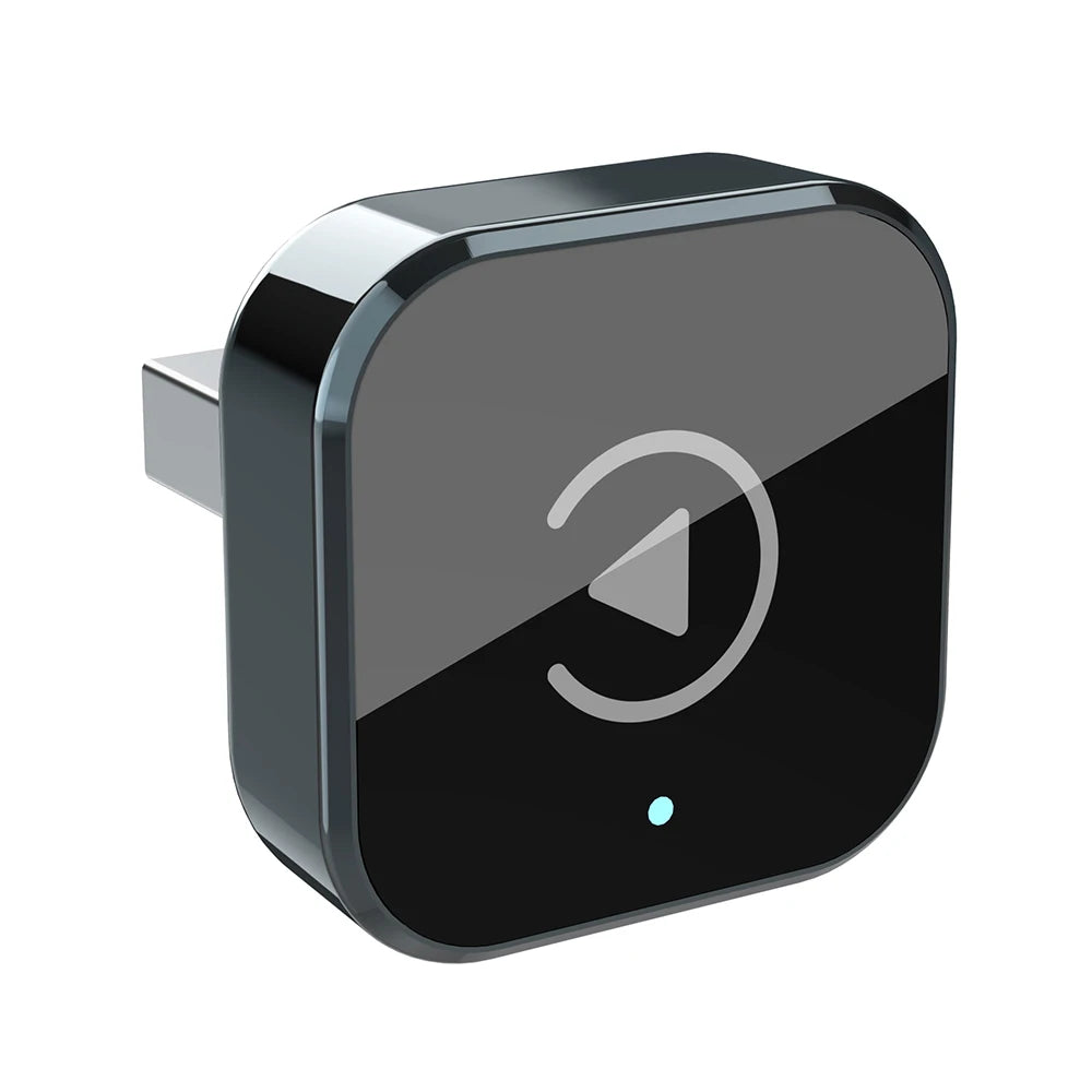 (2026 Ulepszony) Adapter CarPlay bezprzewodowy dla Apple iPhone & Android Mały rozmiar Plug and Play Szybkie i stabilne połączenie Bezprzewodowy