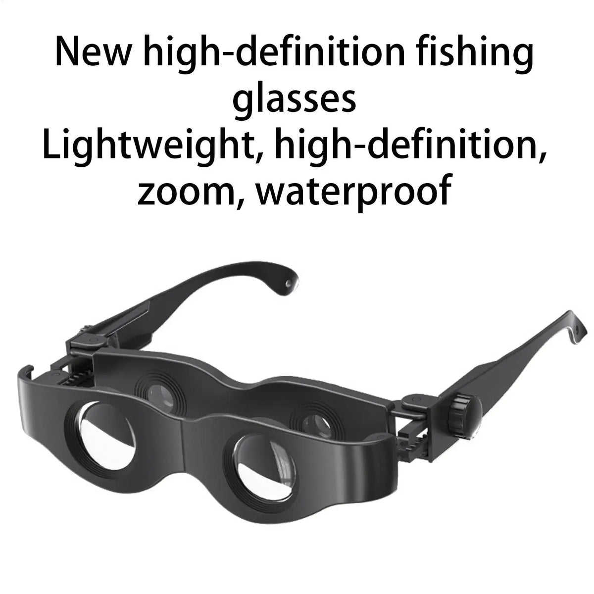 Night Vision Fishing Telescope, High Magnification for Fishing, Portable Night Vision Fishing, Double Layer Fishing Glasses