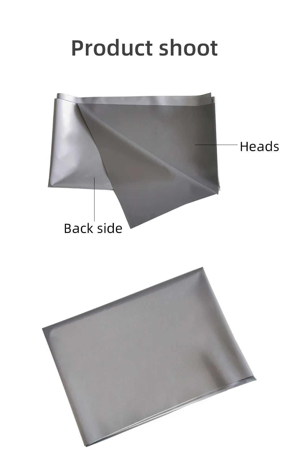 LEJIADA New 16:9 Anti-Light Easy Installation Free Projector Screen Metal Grey Portable ±30° Wide Viewing Angle Home 60-133 Inch