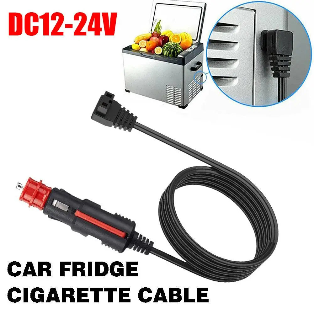 Cabo de Alimentação para Frigorífico de Carro 12-24V 18 AWG, Cabo de Alimentação para Frigorífico/Congelador, Adaptador para Isqueiro de Automóvel ARB, Cabo de Extensão para Aquecedor