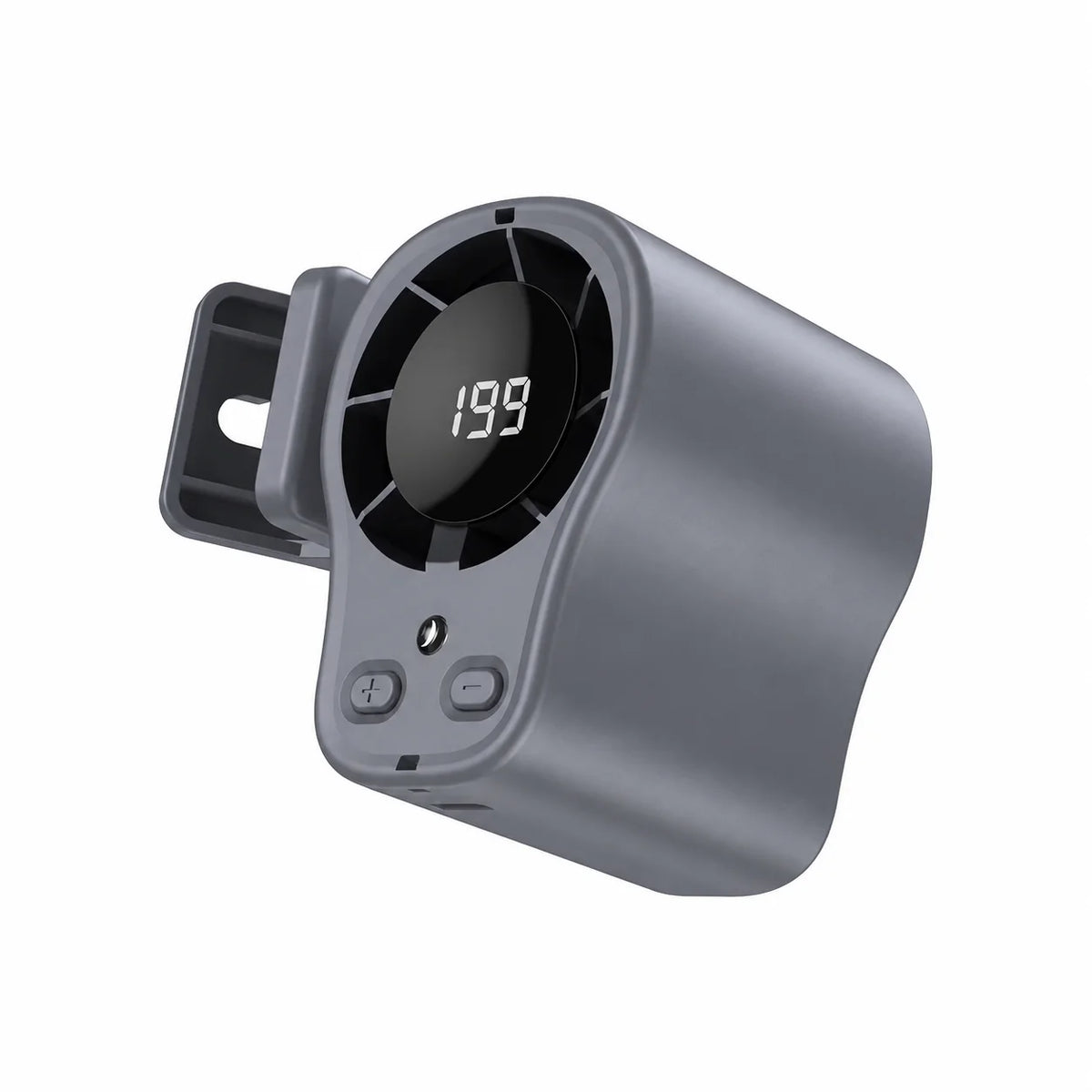 Tragbarer Clip-on-Ventilator mit LED-Licht