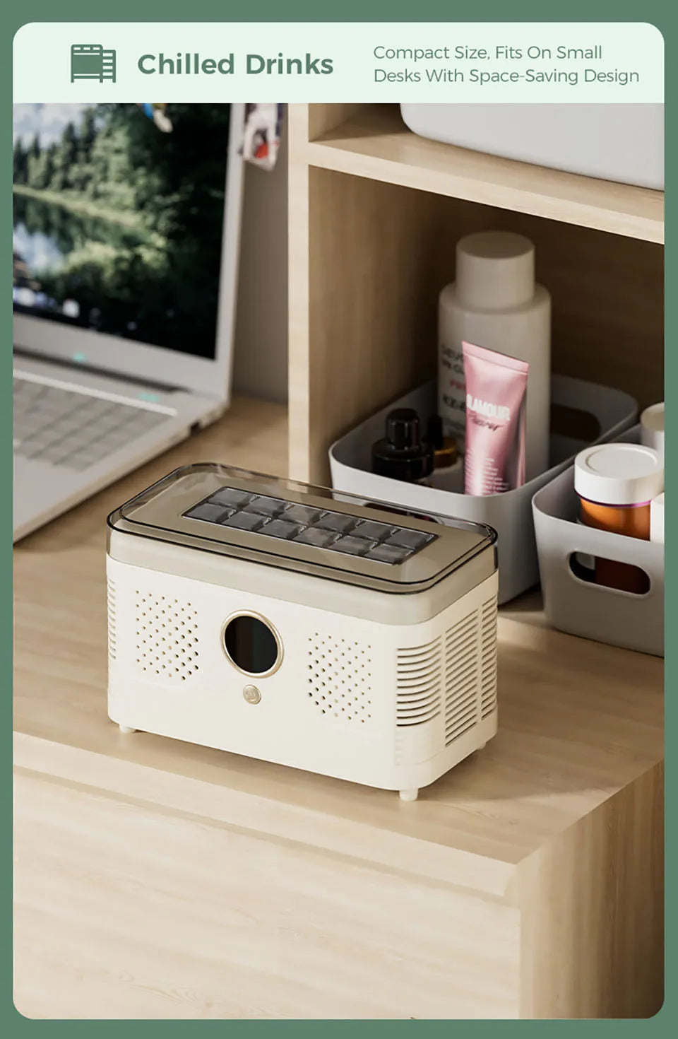 Portable Car Ice Maker Dual Use for Car & Home Perfect for Outdoor Camping Dormitory and Family Use Ice Ready in 15 Minutes ﻿