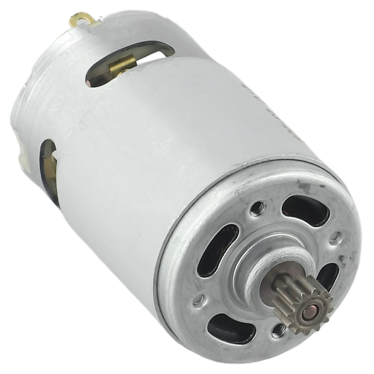 1 st. RS550 21 V DC-motor med två hastigheter och 12 tänder, DC-motor med högt varvtal och högt vridmoment för elektrisk borrmaskin