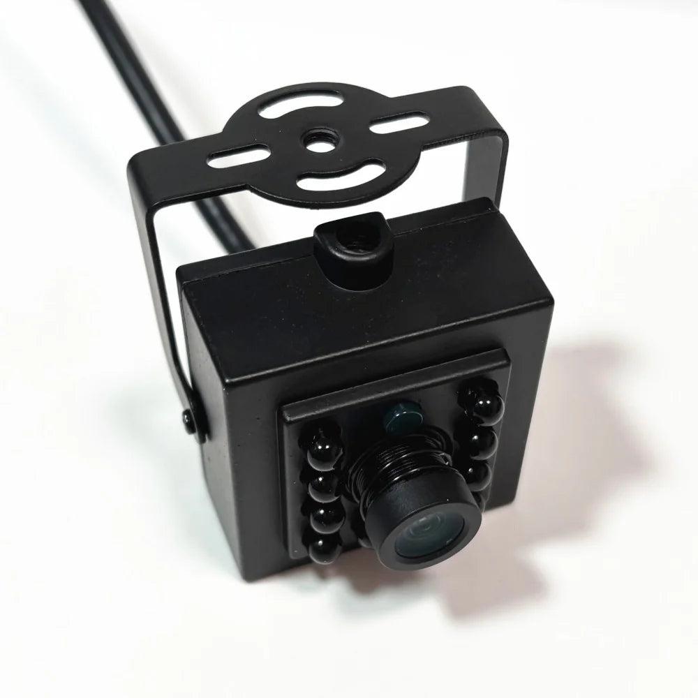 5MP Mini-Panoramapro PoE-Sicherheitskamera mit Nachtsicht, Audio & ONVIF