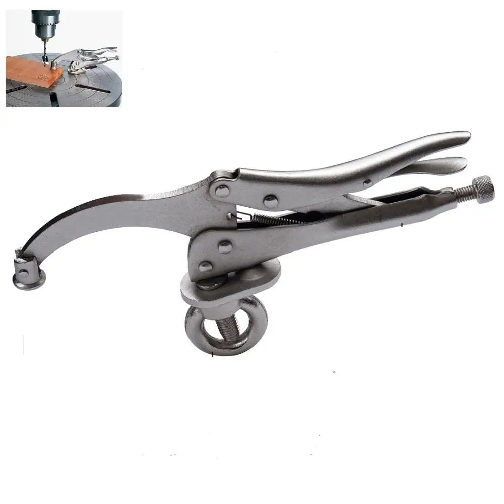 9-Inch Locking Drill Press Clamp