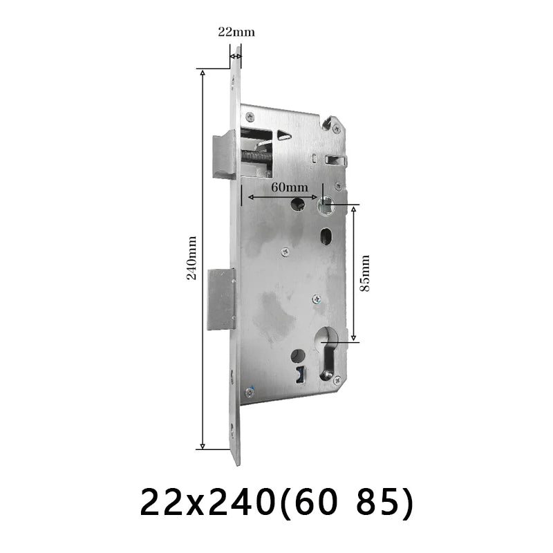 Mortise Lock Body for Compatible Smart Locks