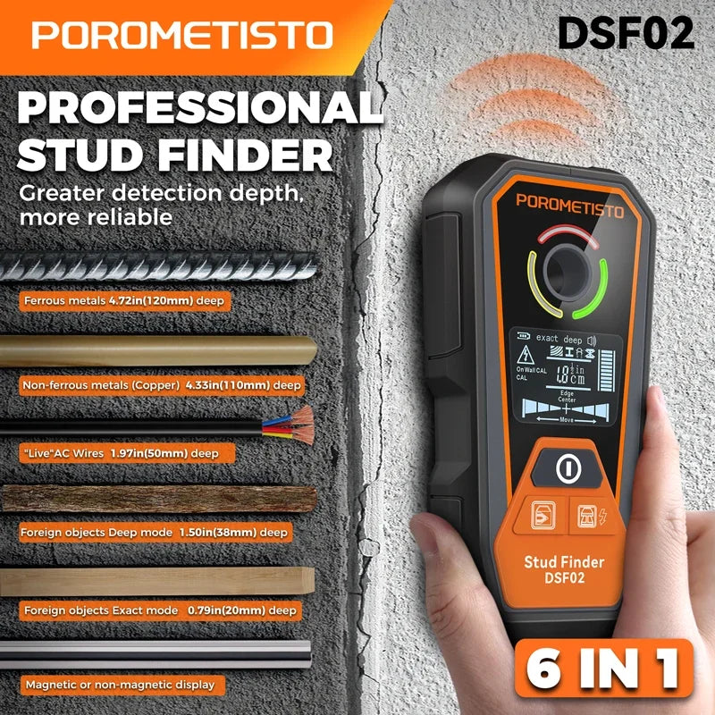 DSF02 wiederaufladbarer Wandscanner