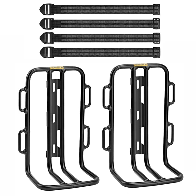 Porte-bagages pour fourche avant de vélo, en 1 ou 2 pièces