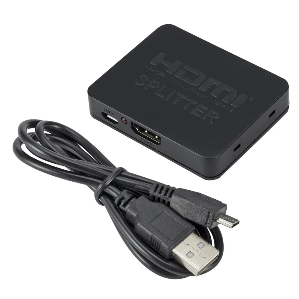 HDMI-Splitter – 1 Eingang und 2 Ausgänge