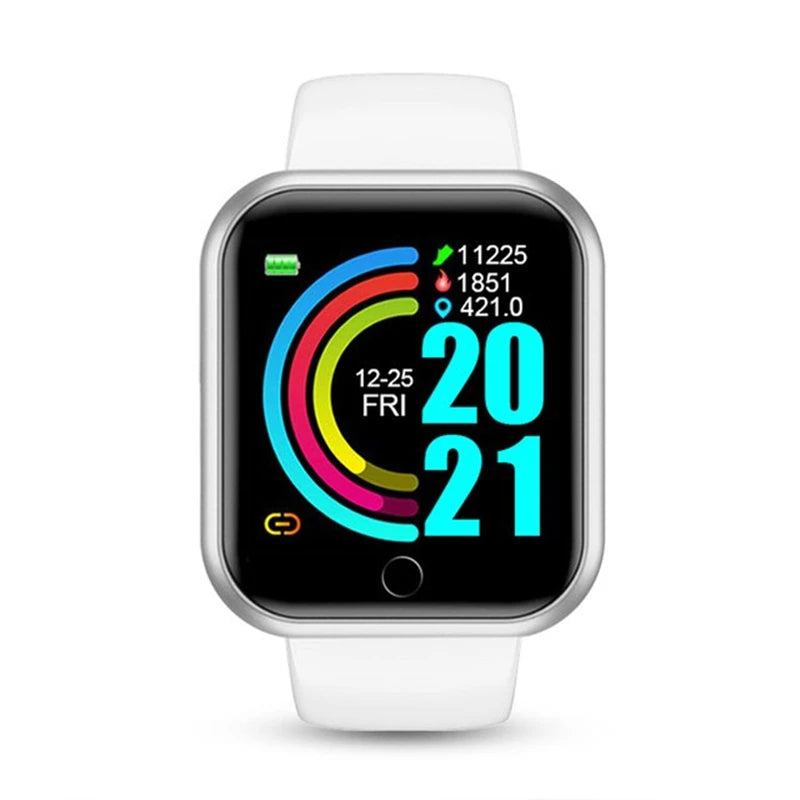 Bluetooth-fitnesssmartwatch met 1,44-inch display