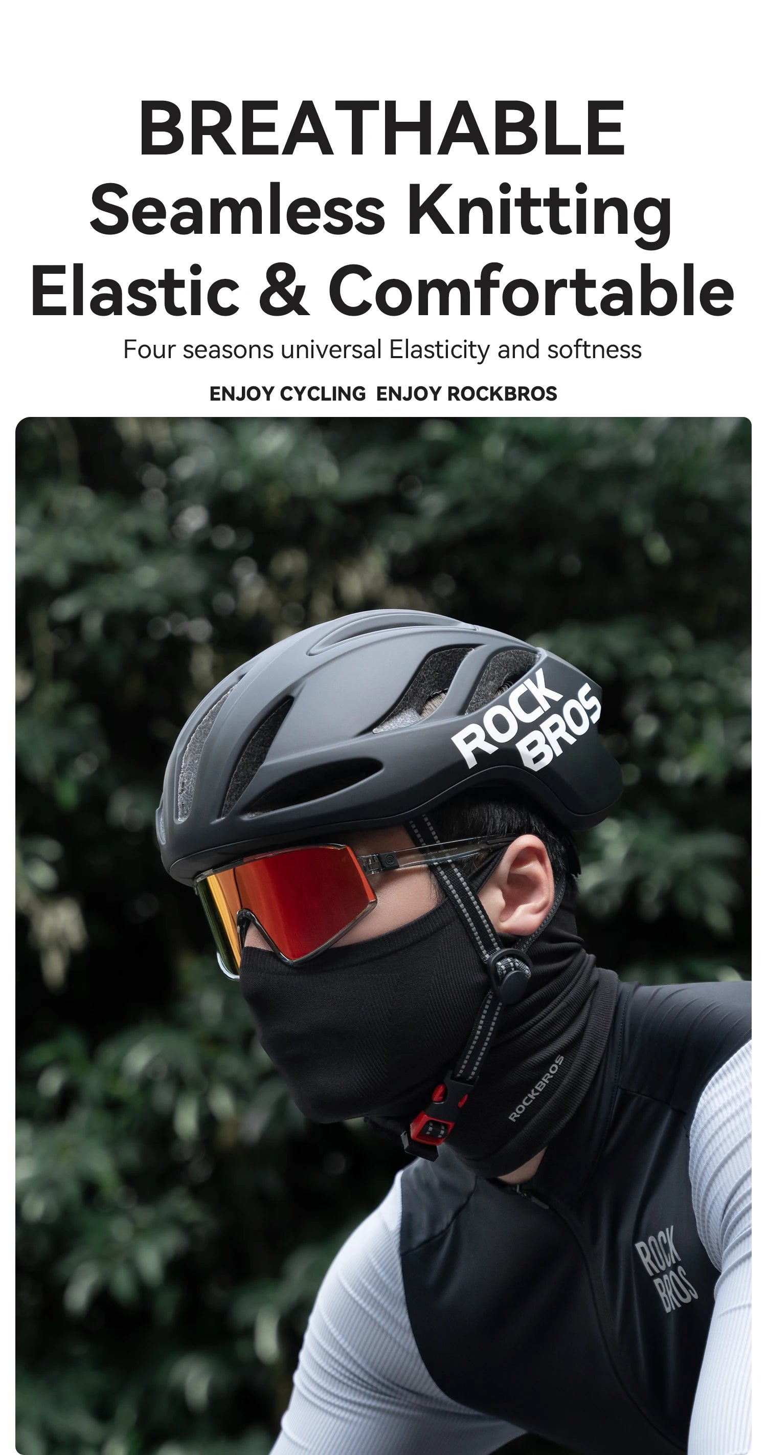 Cycling Face Mask Bandana Warmer for Outdoor Use