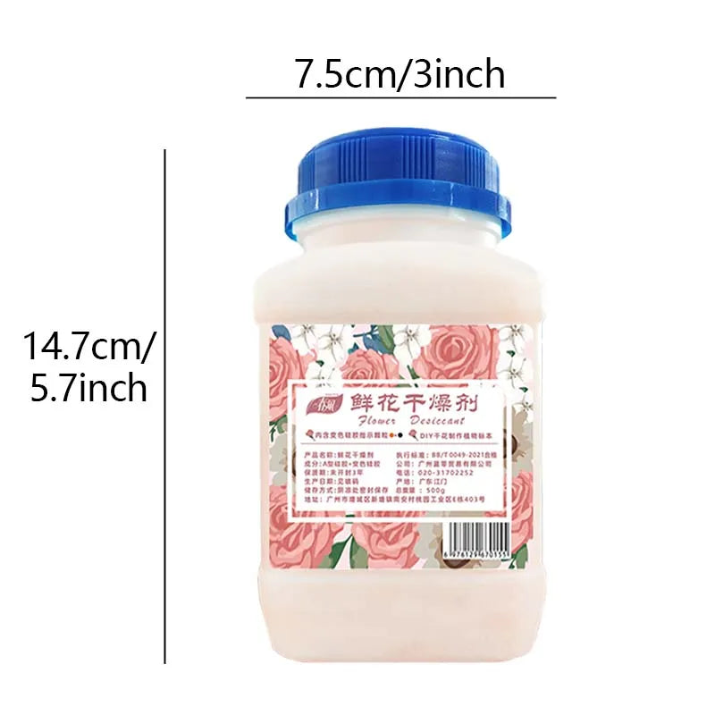 Desicant pentru uscare flori din gel de silice — 500 g