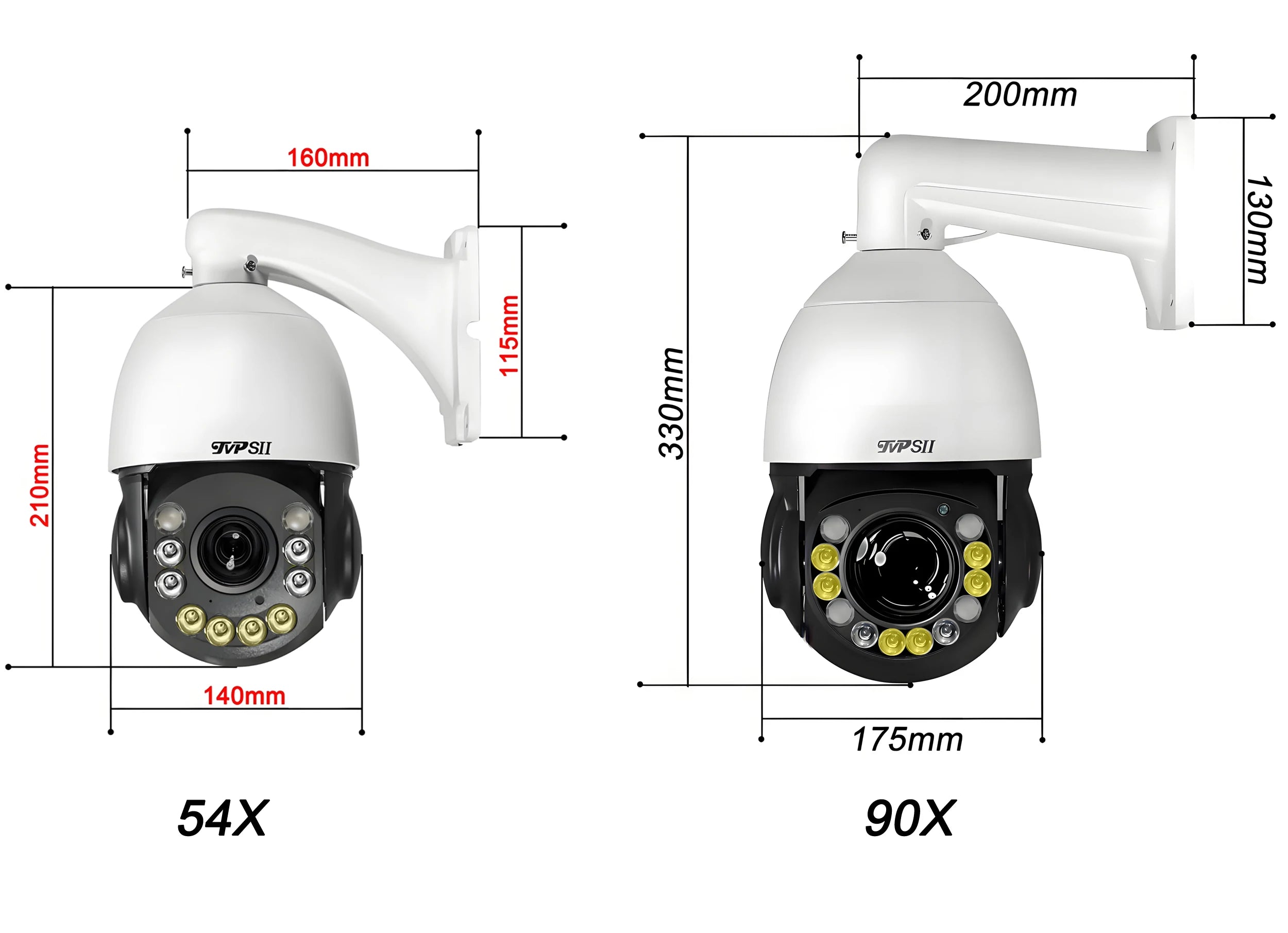 8MP 4K PTZ IP Surveillance Camera with 90X Optical Zoom