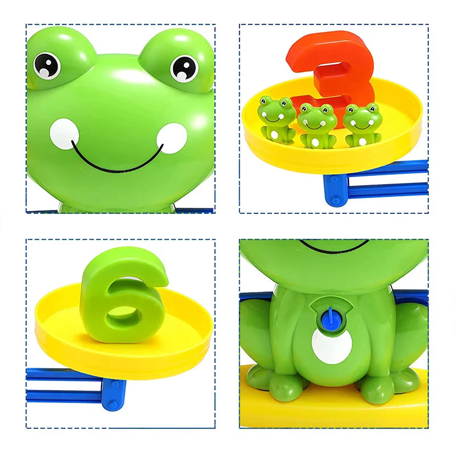 Frog Balance Scale Maths Activity Toy