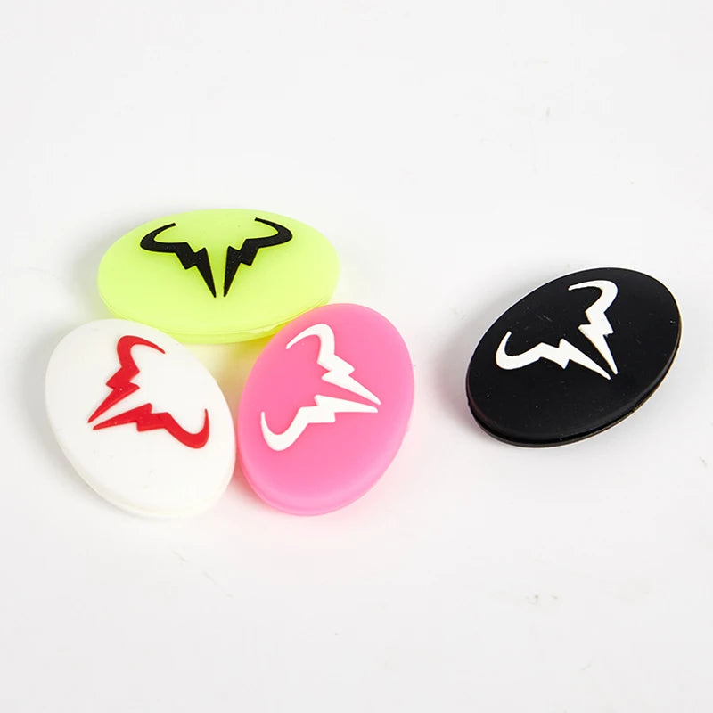 5pcs Tennis Cartoon Racket Shock Absorber Vibration Dampeners Silicone Durable Tennis Accessories