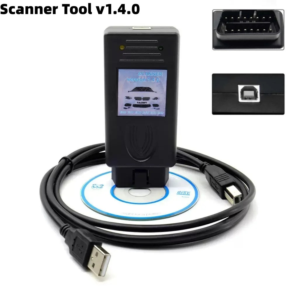 Scanner V1.4.0 Cable for Compatible BMW Vehicles