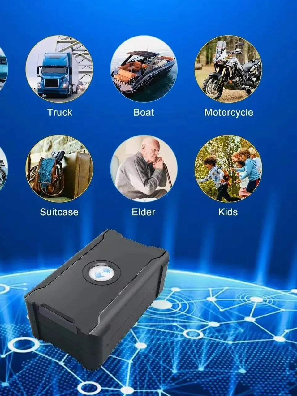 5m Accuracy GPS Tracker for Vehicles and Livestock