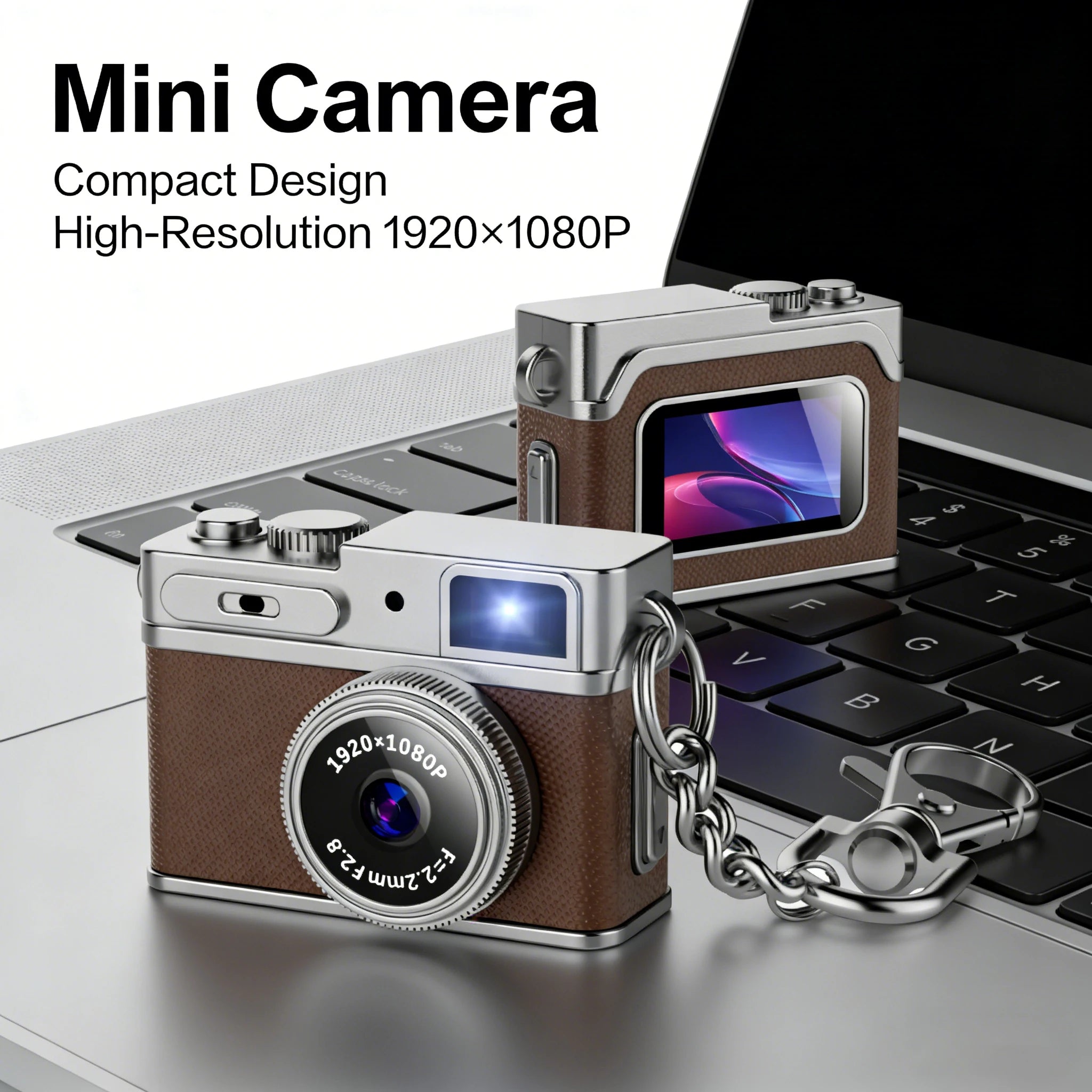 Cameră digitală mini retro Snap 1080P cu 6 filtre