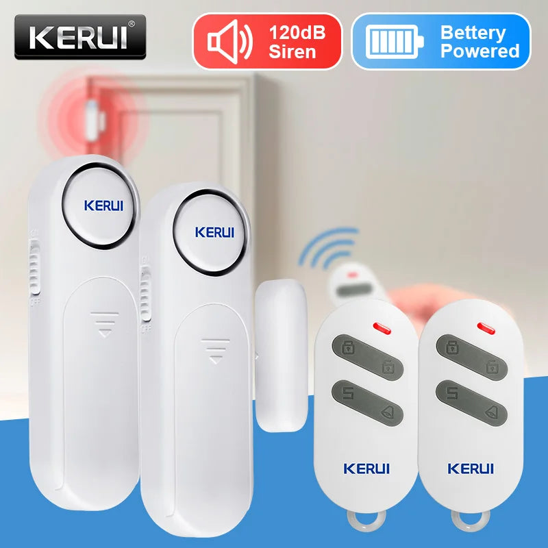 Remote-Controlled Door and Window Alarm Set