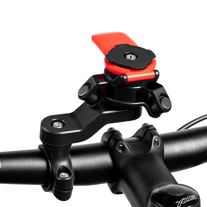 Suporte ajustável para telemóvel de bicicleta, com rotação de 360 graus