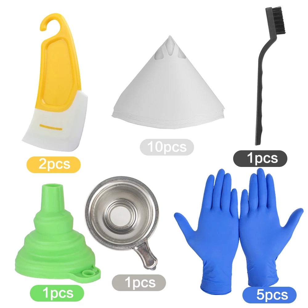 Kit d'outils de filtration et de nettoyage pour imprimante 3D en résine
