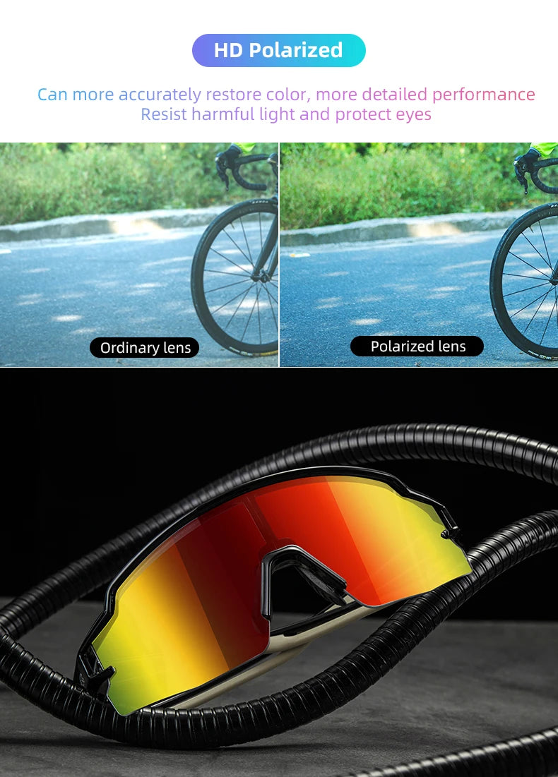 ROCKBROS Cycling Glasses Photochromic Eye Protecting Glasses Glasses Eyewear Goggles Windproof Bicycle Outdoor Sports Sunglasses 