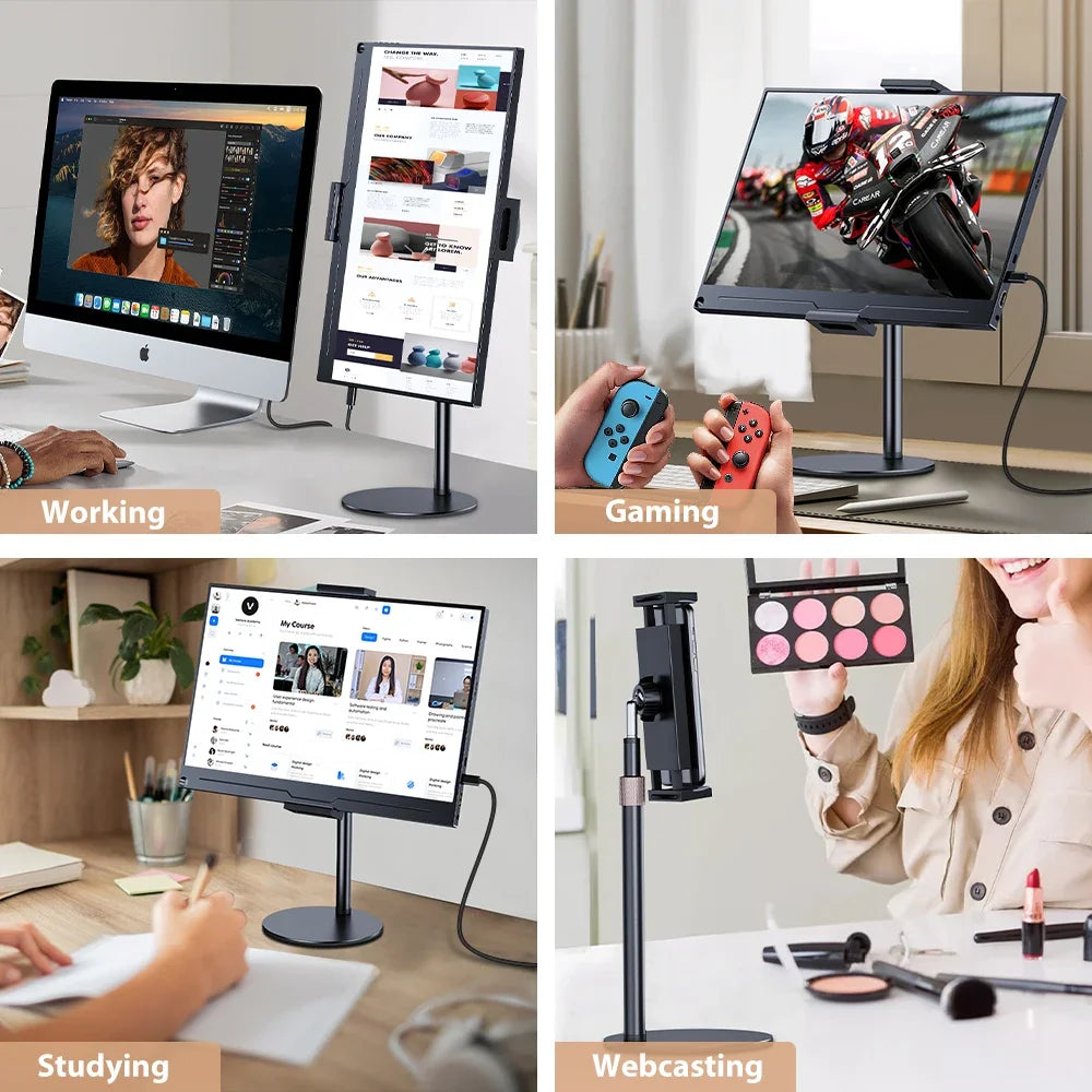 Adjustable Desktop Stand for Portable Displays