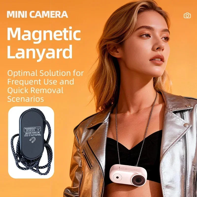 Mini Action Camera 1080P Wearable POV Sports Recorder