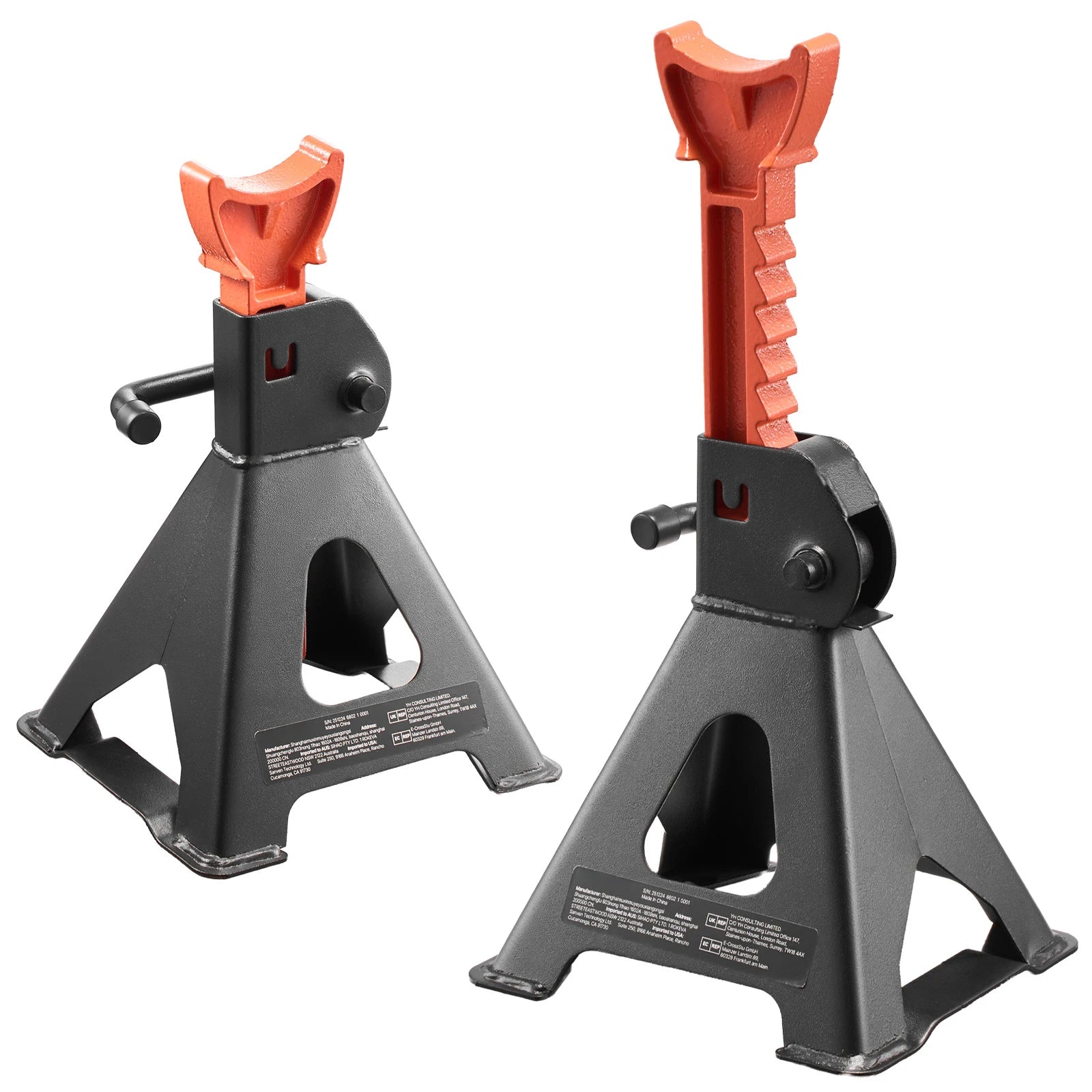 Heavy Duty Steel Jack Stands 3 Ton / 6 Ton with Locking