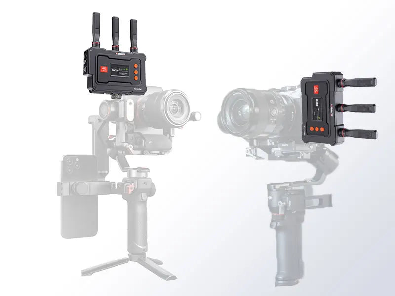 HDMI Ασύρματο Μετάδοση 4K Βίντεο Αποστάσεις 450M Ασύρματο Εκτεντής Κιτ Μεταδότες Δέκτης Βίντεο για Κάμερα Live Εκκλησία Οικία