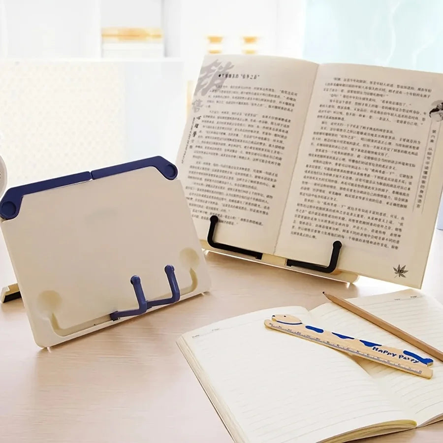 Adjustable Reading Stand with Page Arms