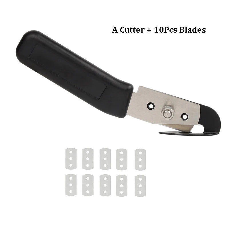 Vinyl Knife Wrapping Paper Backing Slitter Cutter Film Cutting Knife with Hidden Blade Film Safety Utility Knife for Car Tinting