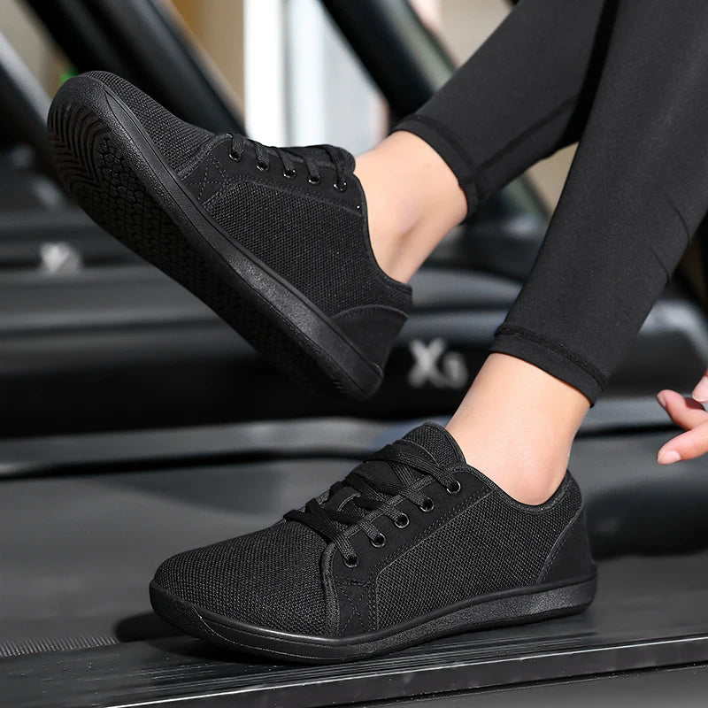 Men's Lace-Up Lightweight Breathable Mesh Casual Sports Shoes