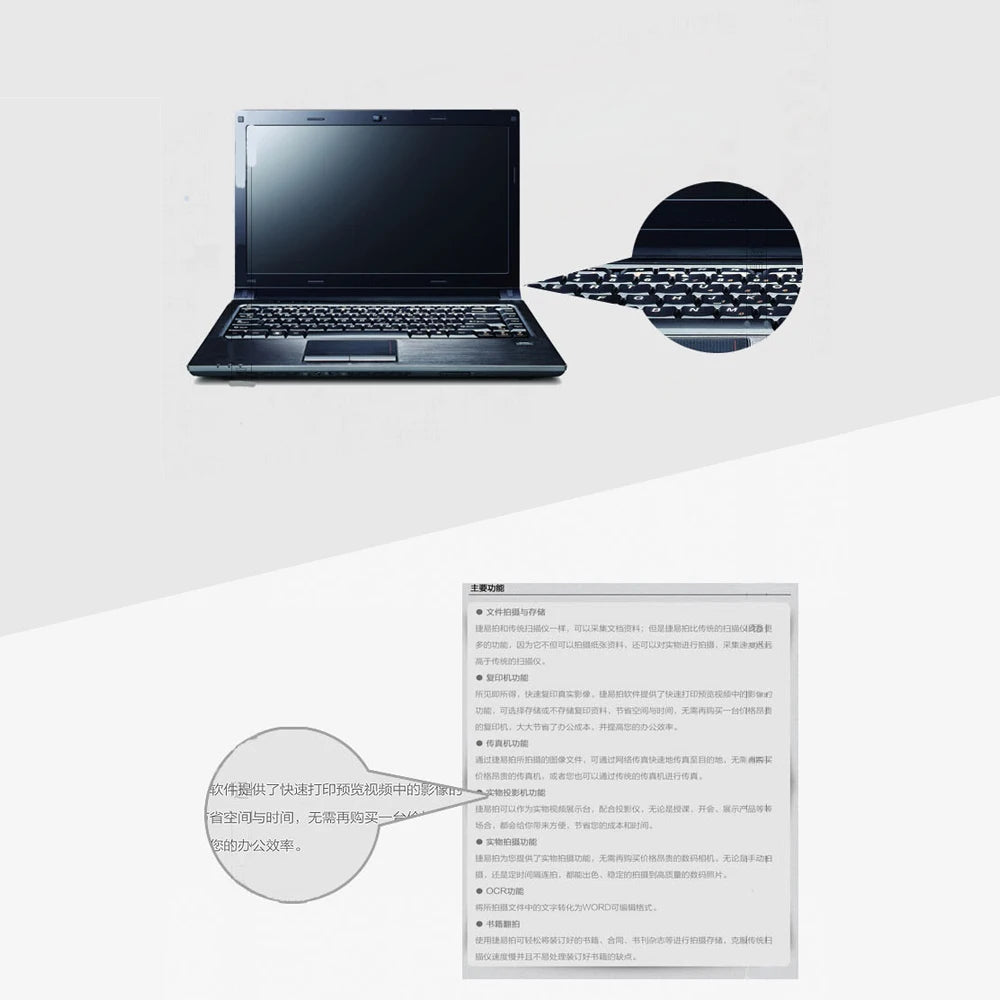 Portable A4 Document Scanner for JPG and PDF