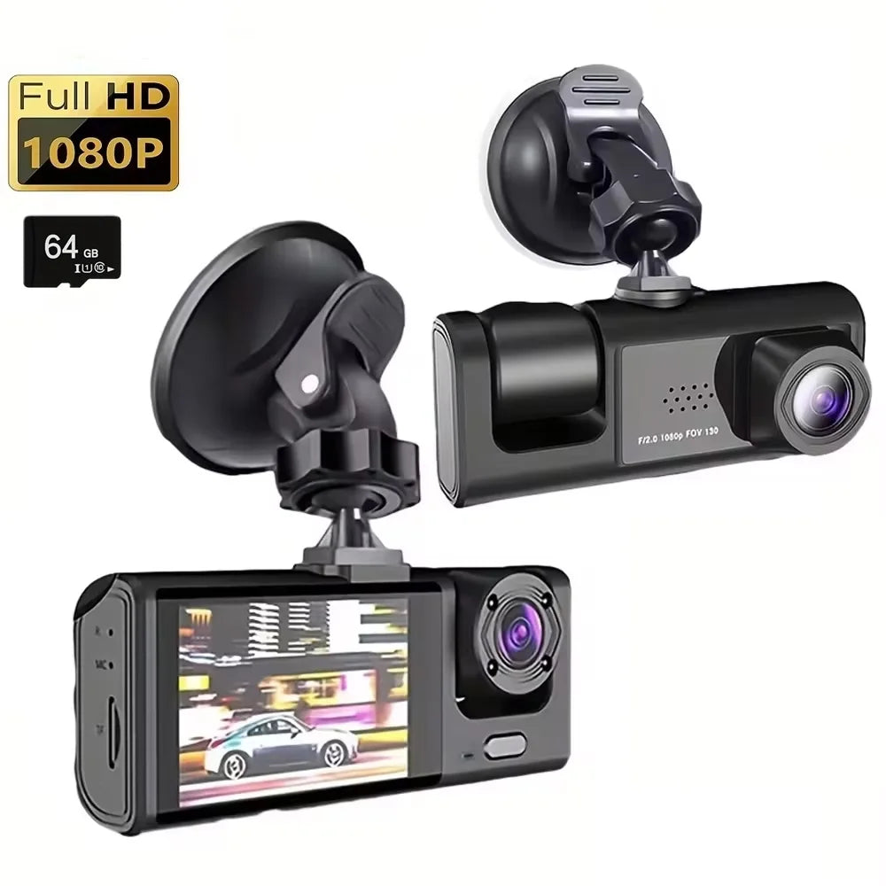 Y30A/Y30B Dash Camera with Cabin View and 2-Inch Screen