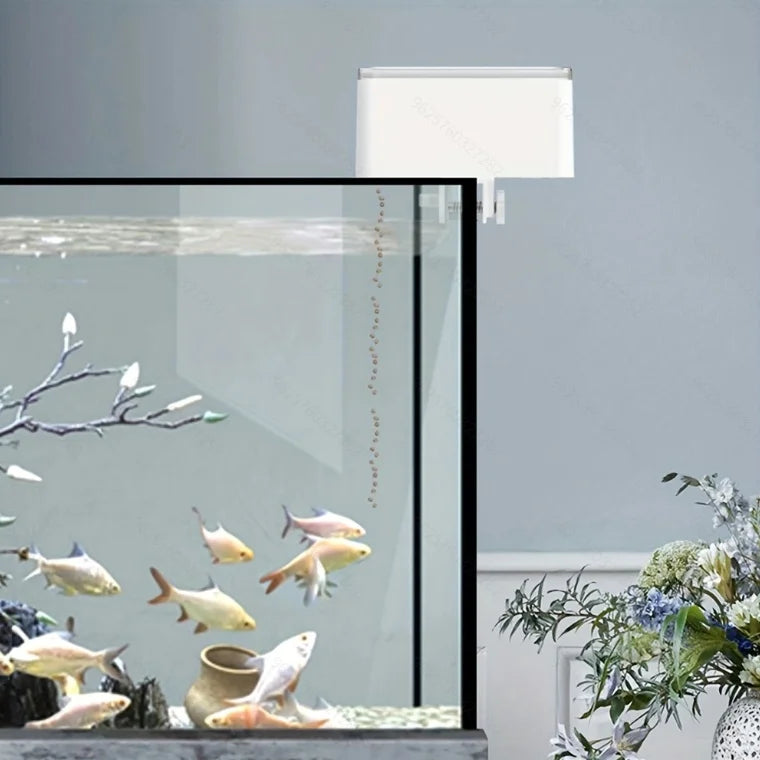 Automatic Fish Feeder, Button and WiFi Versions