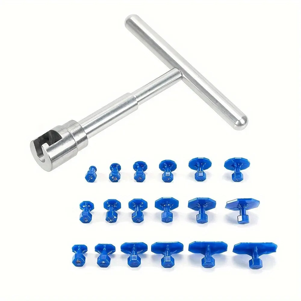 Car Dent Repair Tool Auto Body Part Mechanical Sheet Metal Paintless Dent Removal Puller Kit Hand Tools Kit Set 