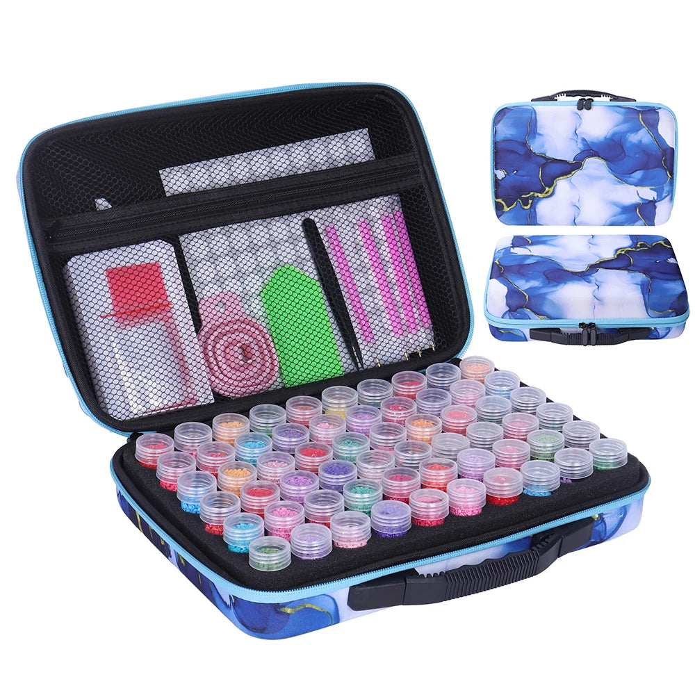 Pojemnik do Diamond Painting na 60 butelek
