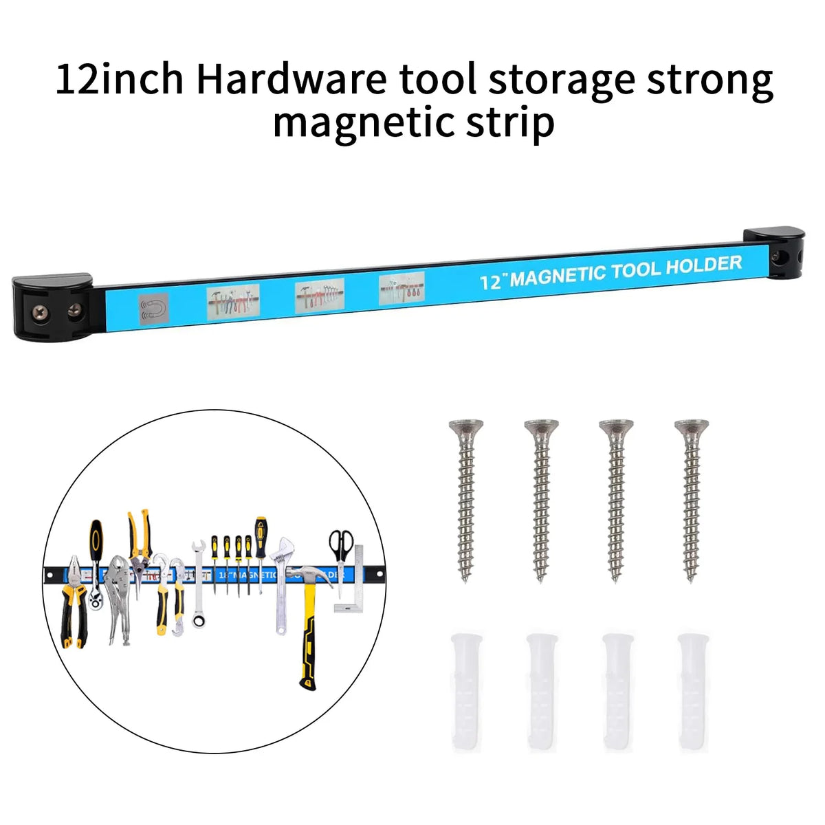 Barra porta-utensili magnetica per officina