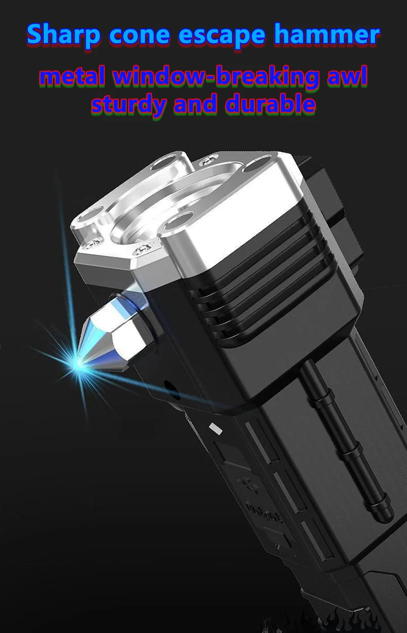 Rechargeable Vehicle Work Light with Glass Breaker