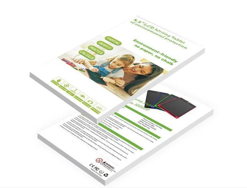 6.5 inch LCD Writing Tablet Drawing Board Montessori Educational Drawing Toys For Kids Students Magic Blackboard Toy Gift 