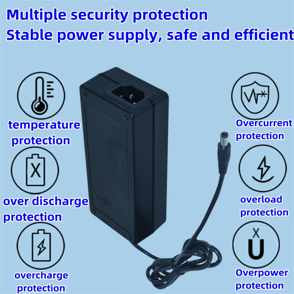5V 6V 7.5V 9V 12V 13.5V 15V 16V 18v 19V 20V 24V 28V 30V 32V 36V 42V 48V 2A 3A 1a 4A 5A 6A Power Supply Adapter Converter Charger